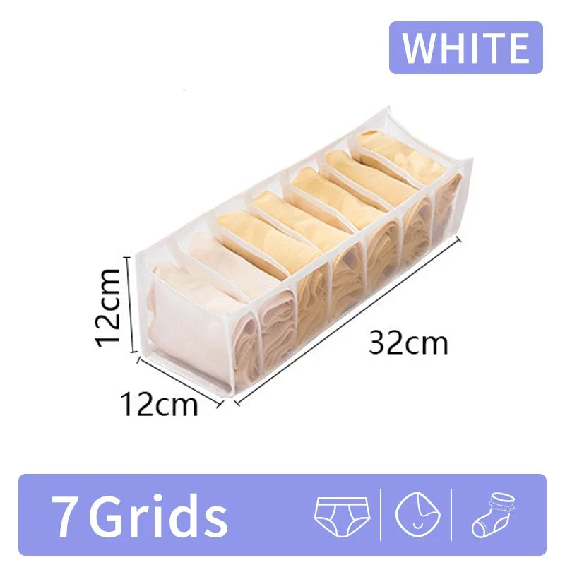 Pants Jeans Storage Box Drawers Organizer for Underwear Bra Socks Wardrobe Clothes Organizer Cabinet T-Shirt Organizers storage