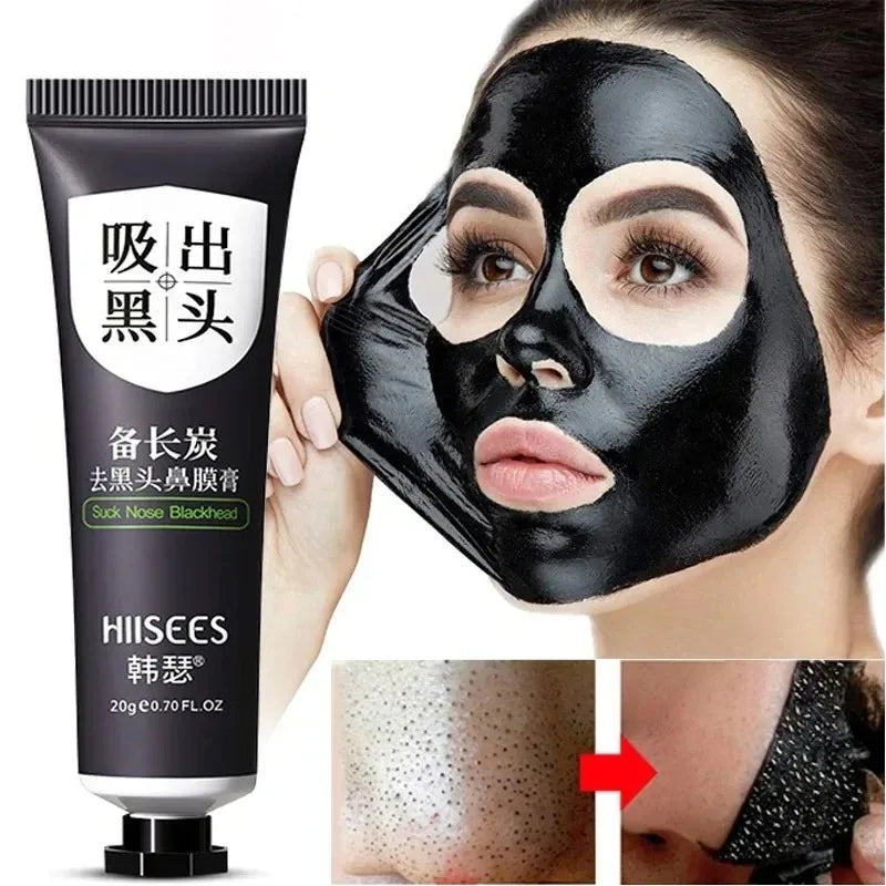 1PC Blackhead Remover Face Mask Cream Oil-Control Nose Black Dots Mask Acne Deep Cleansing Beauty Cosmetics Women Skin Care
