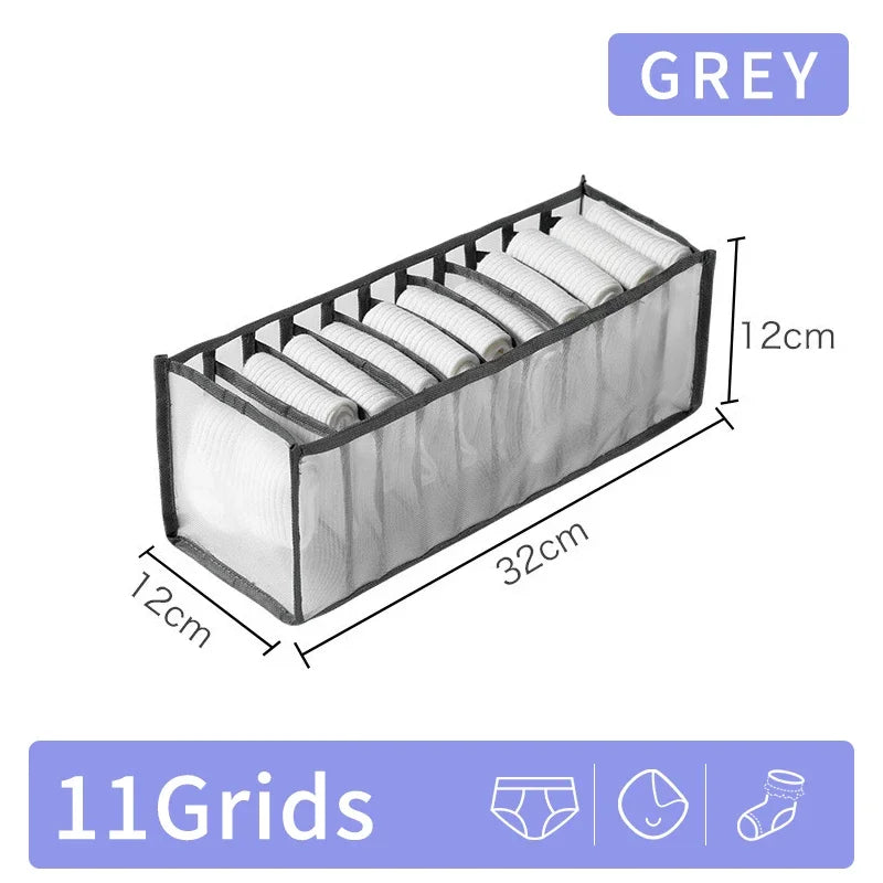 Pants Jeans Storage Box Drawers Organizer for Underwear Bra Socks Wardrobe Clothes Organizer Cabinet T-Shirt Organizers storage
