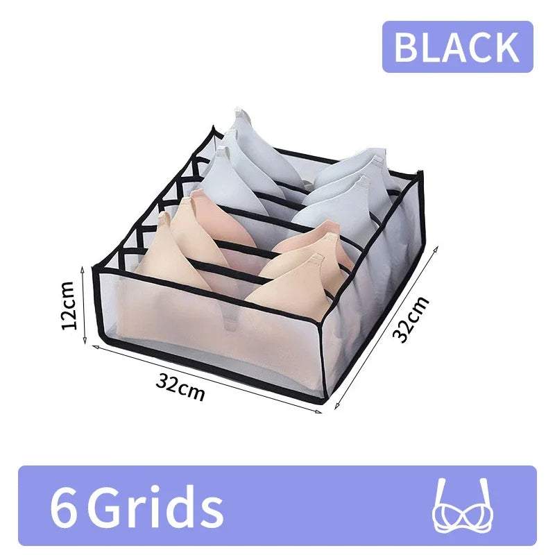 Pants Jeans Storage Box Drawers Organizer for Underwear Bra Socks Wardrobe Clothes Organizer Cabinet T-Shirt Organizers storage