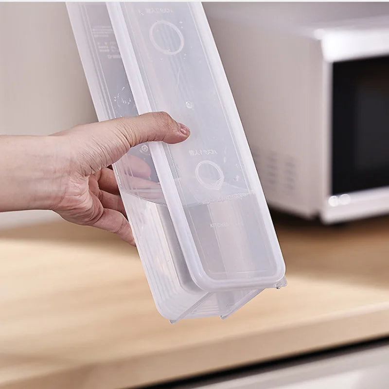Kitchen Noodle Spaghetti Container Household Cereal Preservation Storage Box with Cover Spaghetti Box Kitchen Food Container