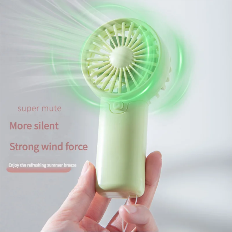 Pocket-Sized Handheld Mini Fan – Lightweight Personal Air Cooler for Travel &amp; Outdoors
