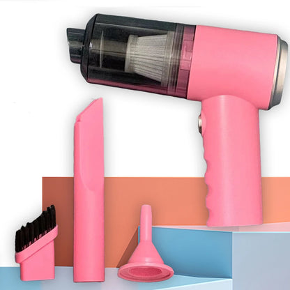 3-in-1 Portable USB Vacuum Cleaner – Cordless Mini Car &amp; Home Vacuum with Blow Function