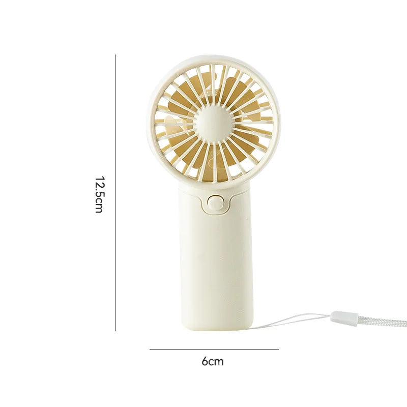 Pocket-Sized Handheld Mini Fan – Lightweight Personal Air Cooler for Travel &amp; Outdoors