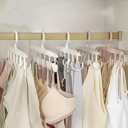 12-Hook Rotating Hanger – Space-Saving Closet Organizer for Ties, Belts, Underwear, Skirts | Portable Home &amp; Dorm Storage