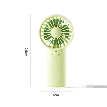 Pocket-Sized Handheld Mini Fan – Lightweight Personal Air Cooler for Travel &amp; Outdoors