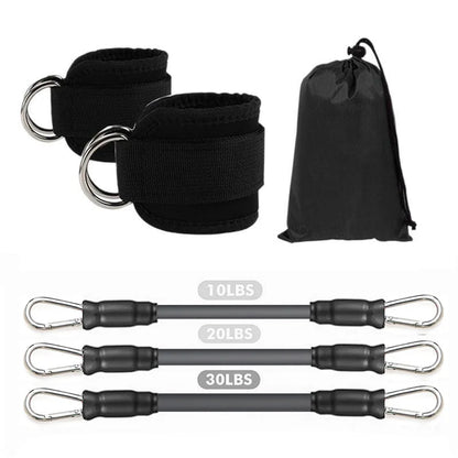 Ankle Strap Resistance Bands – Glute &amp; Hip Workout Set for Home Gym &amp; Yoga