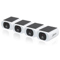 ANRAN 2/3/4 PCS Outdoor Wireless WIFI Camera 2.4G 3MP Battery Solar Security Camera Floodlight Color Night Vision Local Alarm