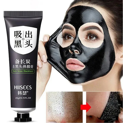 1PC Blackhead Remover Face Mask Cream Oil-Control Nose Black Dots Mask Acne Deep Cleansing Beauty Cosmetics Women Skin Care