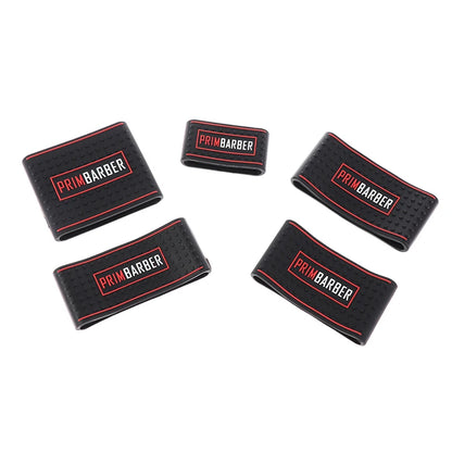 Trimmer Grip Barber 5pcs Hair Clipper Grip Rubber Anti Slide Design Barber Bicycle Grips Hairdressing Decorative Rings
