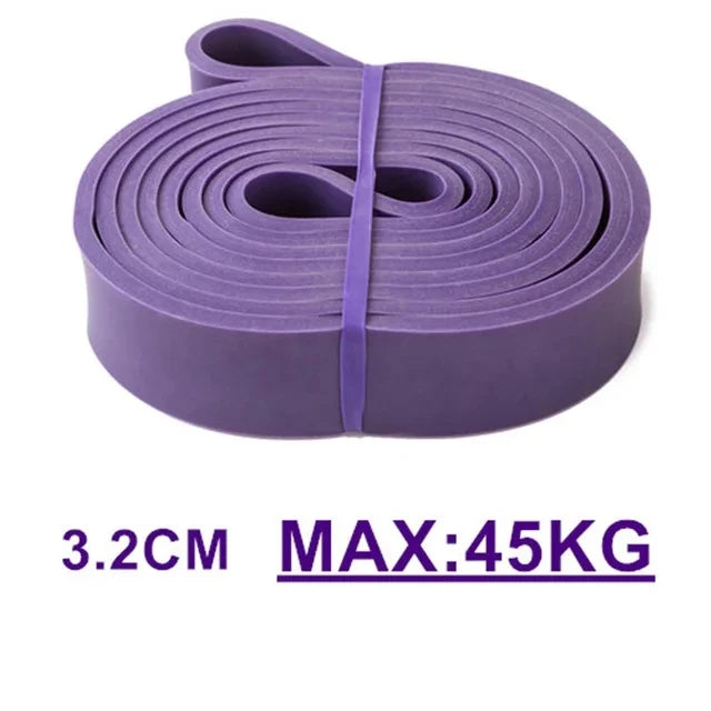 Heavy Duty Resistance Bands Set – Pull Up Assist &amp; Home Gym Workout Bands (4 Levels)